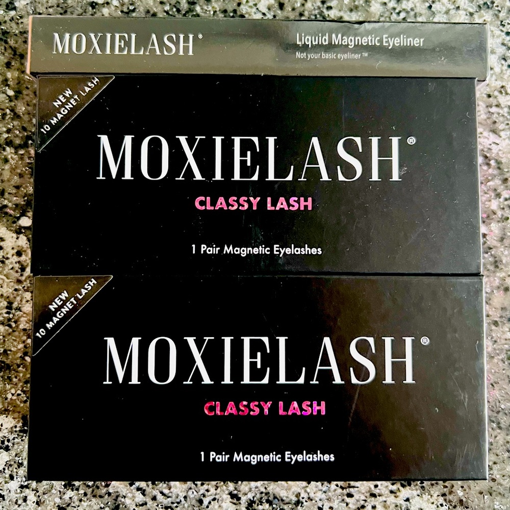 Moxielash - 1 Magnetic Eyeliner + 2 Paris Magnetic Lashes in Classy